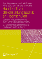 Handbuch zur Gleichstellungspolitik an Hochschulen - Eva Blome, Alexandra Erfmeier, Nina G&uuml;lcher, Sandra Smykalla