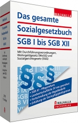 Das gesamte Sozialgesetzbuch SGB I bis SGB XII - Walhalla Walhalla Fachredaktion