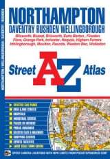 Northampton & Wellingborough Street Atlas - Geographers' A-Z Map Company