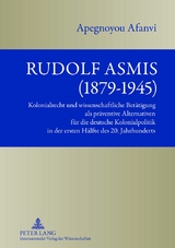 Rudolf Asmis (1879-1945) - Benjamin A. Afanvi