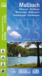 ATK25-C06 Ma&szlig;bach (Amtliche Topographische Karte 1:25000) - Breitband und Vermessung Landesamt f&uuml;r Digitalisierung  Bayern