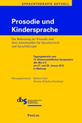 Prosodie und Kindersprache - 