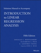 Solutions Manual to accompany Introduction to Linear Regression Analysis - Montgomery, Douglas C.; Peck, Elizabeth A.; Vining, G. Geoffrey