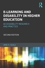 E-learning and Disability in Higher Education - Seale, Jane