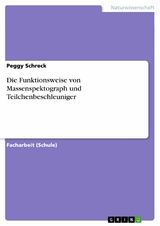 Die Funktionsweise von Massenspektograph und Teilchenbeschleuniger -  Peggy Schreck