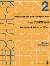 H&auml;rtbare Formmassen - Bodo Carlowitz, Jutta Wierer
