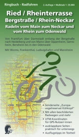 Ringbuch - Radfahren - Ried / Rheinterrasse / Bergstraße / Rhein-Neckar - Messer, Michael
