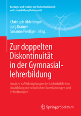 Zur doppelten Diskontinuit&auml;t in der Gymnasiallehrerbildung - 