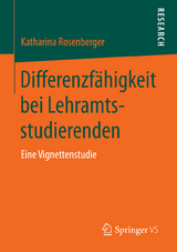 Differenzf&auml;higkeit bei Lehramtsstudierenden - Katharina Rosenberger