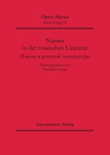 Namen in der russischen Literatur Imena v russkoj literature - Matthias Freise