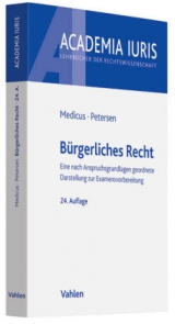 B&uuml;rgerliches Recht - Dieter Medicus, Jens Petersen