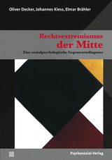 Rechtsextremismus der Mitte - Oliver Decker, Johannes Kiess, Elmar Brähler