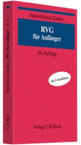 RVG f&uuml;r Anf&auml;nger - Horst-Reiner Enders