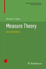 Measure Theory - Cohn, Donald L.