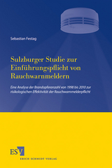 Sulzburger Studie zur Einf&uuml;hrungspflicht von Rauchwarnmeldern - Sebastian Festag