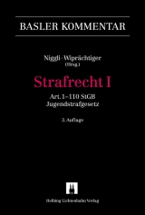 Strafrecht I - Niggli, Marcel Alexander; Wiprächtiger, Hans