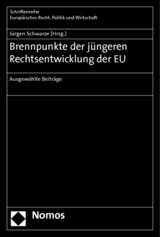 Brennpunkte der j&uuml;ngeren Rechtsentwicklung der EU - 