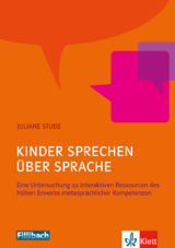 Kinder sprechen &uuml;ber Sprache - Juliane Stude