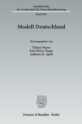 Modell Deutschland. - 