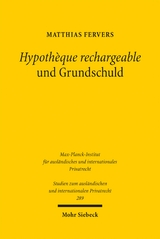 Hypoth&egrave;que rechargeable und Grundschuld - Matthias Fervers