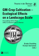 GM-Crop Cultivation &ndash; Ecological Effects on a Landscape Scale - 