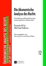 Die &ouml;konomische Analyse des Rechts - 