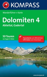 Kompass Wanderf&uuml;hrer Dolomiten 4, Abteital, Gadertal