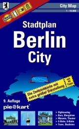 Berlin City 1 : 10.000 Stadtplan - 