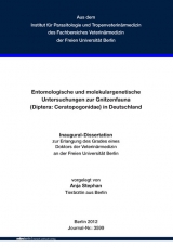 Entomologische und molekulargenetische Untersuchungen zur Gnitzenfauna (Diptera: Ceratopogonidae) in Deutschland - Anja Stephan
