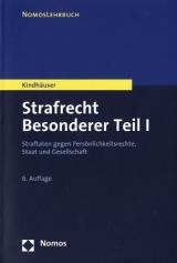 Strafrecht Besonderer Teil I - Urs Kindh&auml;user
