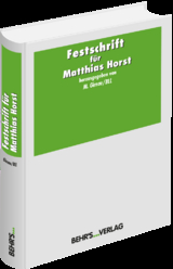 Festschrift f&uuml;r Matthias Horst - 