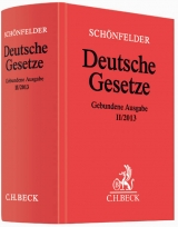Deutsche Gesetze Gebundene Ausgabe II/2013 - 