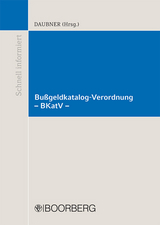 Bu&szlig;geldkatalog-Verordnung - 