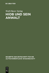 Hiob und sein Anwalt - Wolf-Dieter Syring