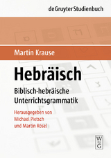 Hebr&auml;isch - Martin Krause