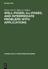 Well-posed, Ill-posed, and Intermediate Problems with Applications - Petrov Yuri P., Valery S. Sizikov