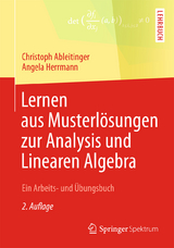 Lernen aus Musterlösungen zur Analysis und Linearen Algebra - Ableitinger, Christoph; Herrmann, Angela