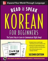 Read and Speak Korean for Beginners with Audio CD - Shin, Sunjeong
