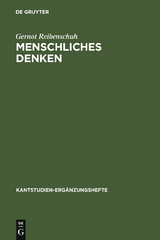Menschliches Denken - Gernot Reibenschuh