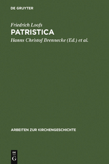 Patristica - Friedrich Loofs