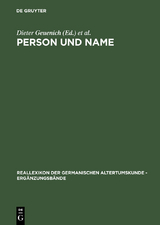Person und Name - 