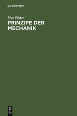 Prinzipe der Mechanik - Max P&auml;sler