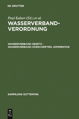 Wasserverbandverordnung - 