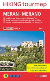 Meran - Merano Hiking tourmap - 