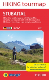 Stubaital Hiking tourmap - 