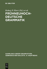 Fr&uuml;hneuhochdeutsche Grammatik - 
