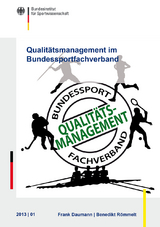 Qualit&auml;tsmanagement im Bundessportfachverband - Frank Daumann, Benedikt R&ouml;mmelt