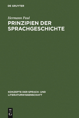 Prinzipien der Sprachgeschichte - Hermann Paul
