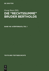 W&ouml;rterbuch - 