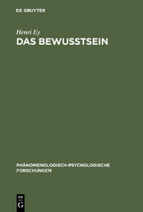 Das Bewusstsein - Henri Ey
